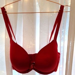 NWT 40DD Lane Bryant Cacique Red Bra